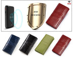 Portefeuille en cuir  véritable – Protection RFID, Grande capacité