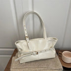 Sac à main boucle ceinture — Cabas vintage femme | Grande capacité & Épaule MYNELIA