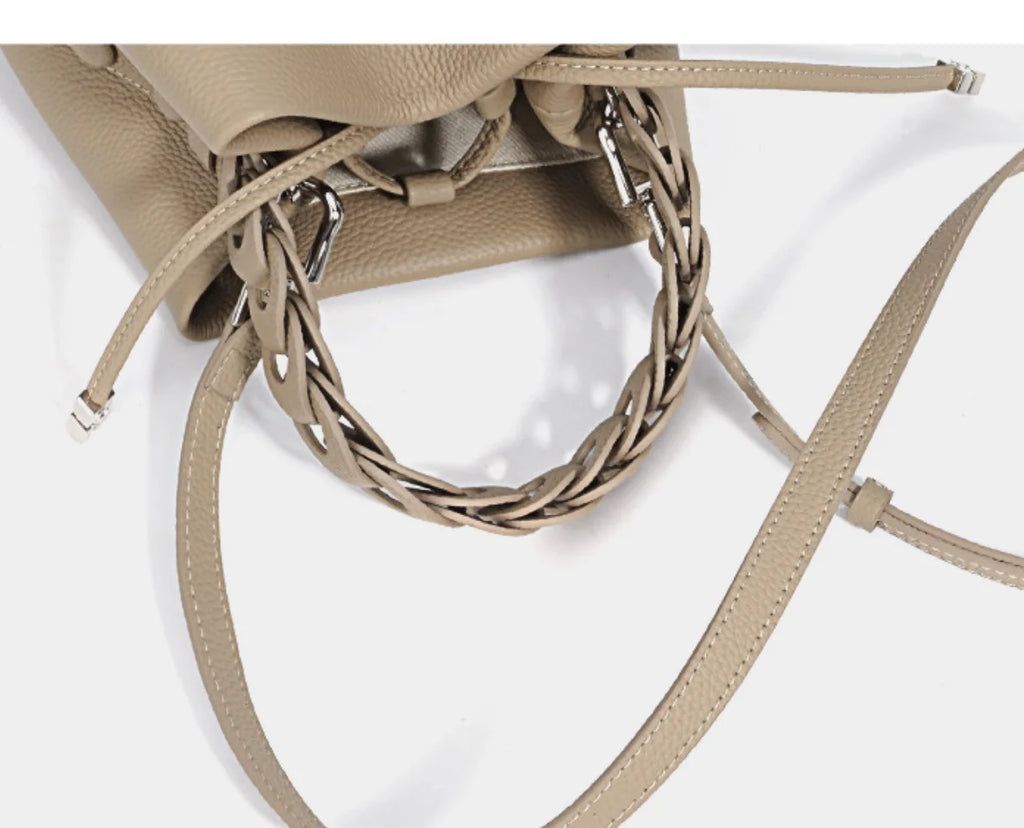 Sac à main cuir véritable – Vachette Texturée & Style Parisien Chic
