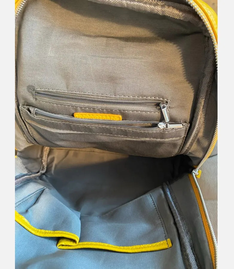 Sac à Dos Femme en cuir véritable – Grande Capacité, Élégant & Casual | MYNELIA