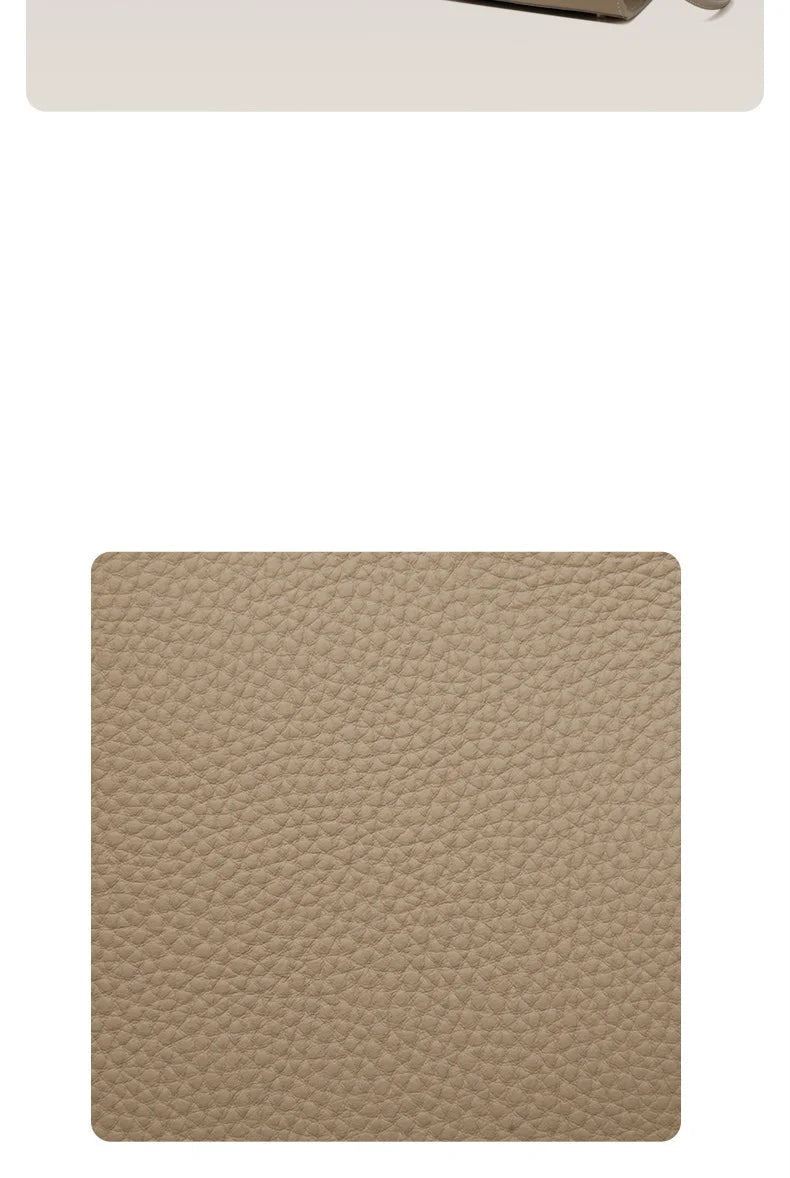 Sac à main en cuir première couche – Style minimaliste