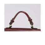 Sac en cuir PU Souple Urbain Lock Buckle Poche Épaule Croisé