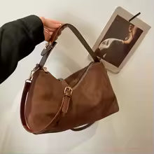 Sac Tote coton lait – Silhouette rétro lignes Épurées texture naturelle