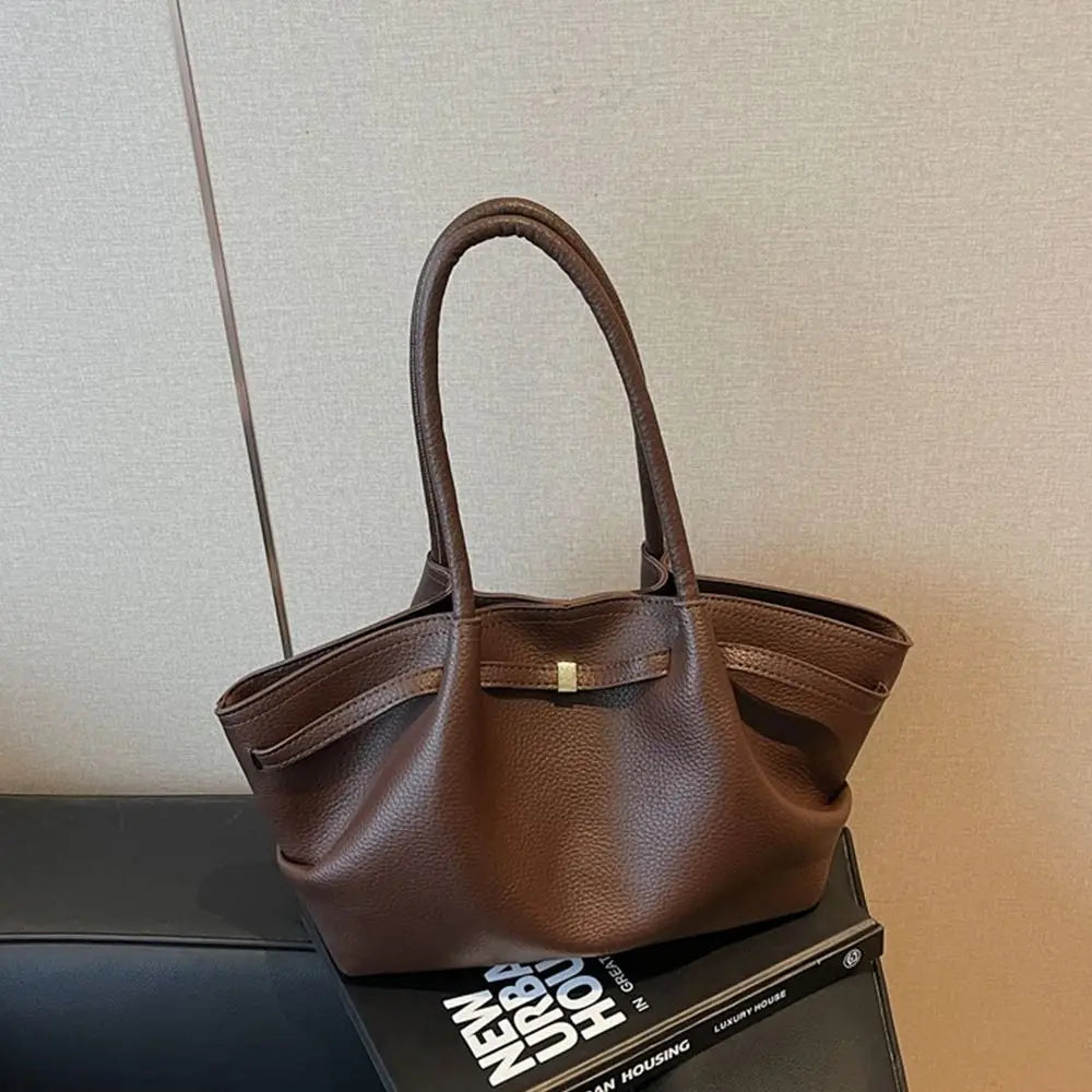 Sac à main tote Femme en cuir PU – Grande capacité,Double bandoulière