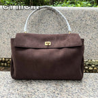 Sac à main tote daim givré femme — Luxe Discret & Grande Capacité MYNELIA
