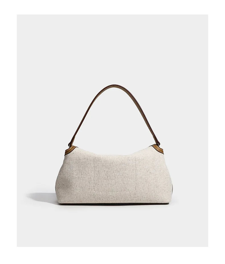 Sac à main Minimaliste-Cuir verni — Le Quotidien Épuré MYNELIA