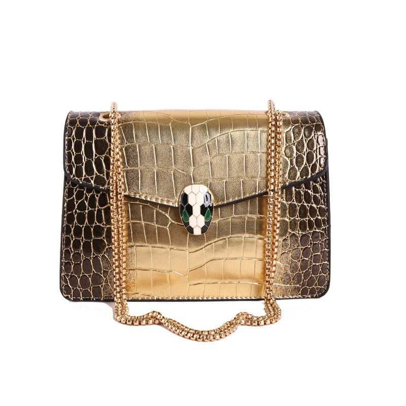 Sac bandoulière femme en simili cuir PU – Coloris variés
