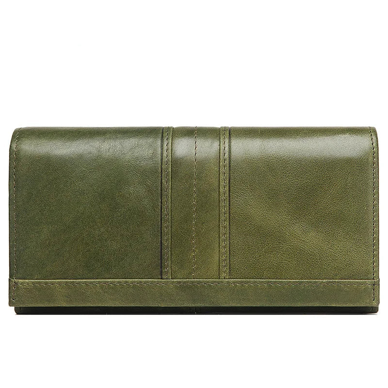 Portefeuille en cuir  véritable – Protection RFID, Grande capacité