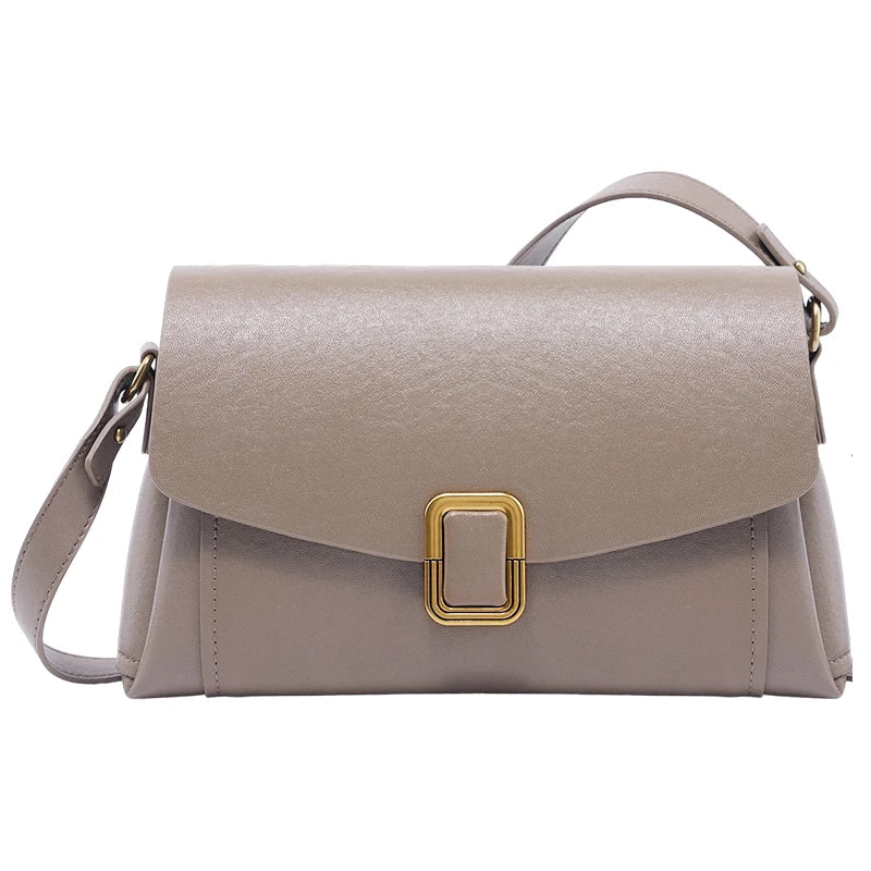 Sac à main bandoulière cuir véritable femme – Style Rétro