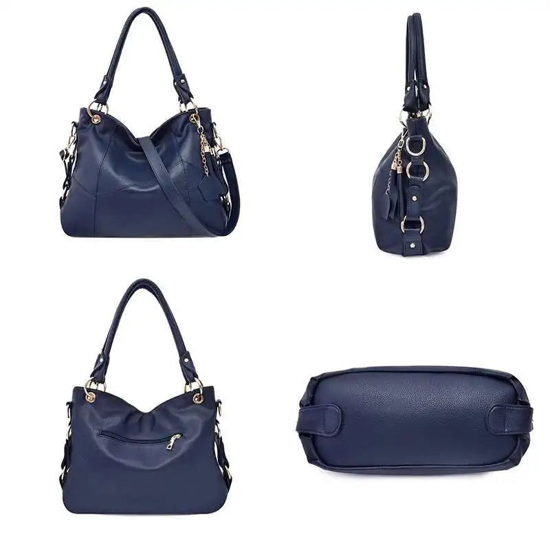 2025 Fashion Trend New Large Capacity Handbag Women's Shoulder With No Pattern Simple Style Hot Selg Item Bag Top-handle Bags MYNELIA