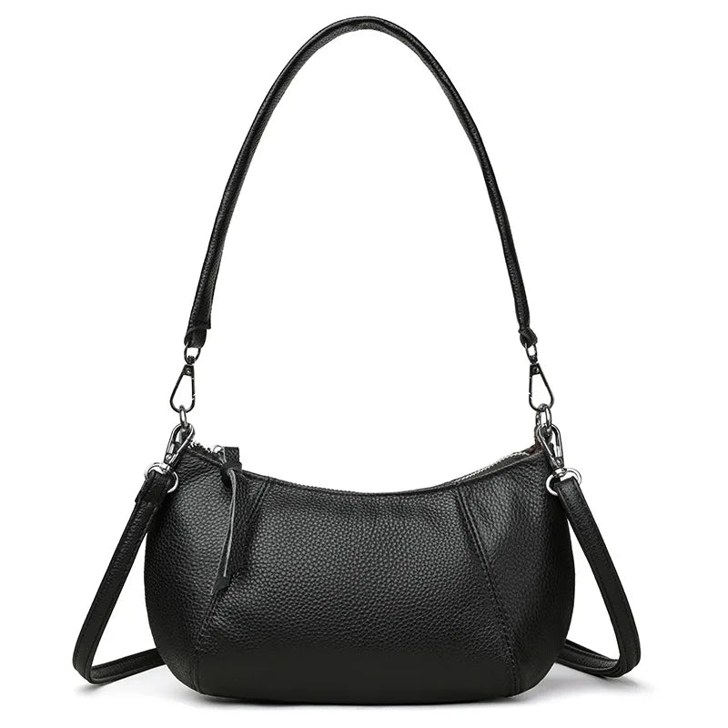 Sac rabat cuir véritable Femme – Sac Bandoulière Style Casual Chic