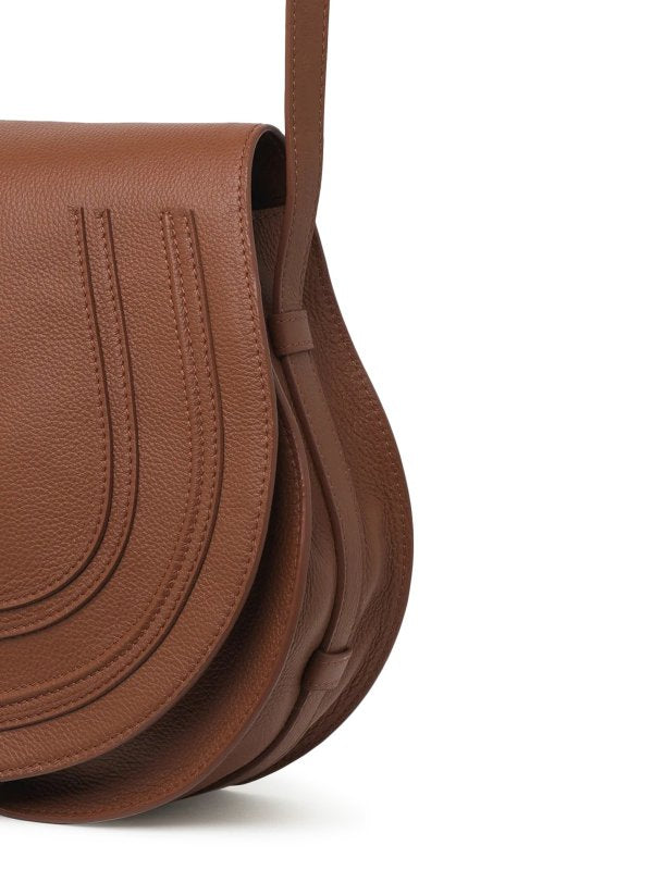 Sac  en cuir PU Grainé Coutures Décoratives Quincaillerie Dorée Vintage