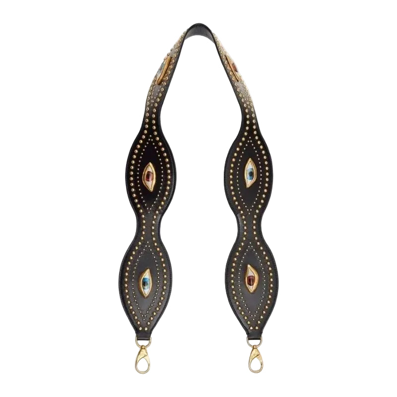 Petit sac épaule femme à rabat et rivets – Simili cuir