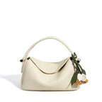 Sac à main Hobo en Cuir Véritable -Bandoulière & Épaule MYNELIA
