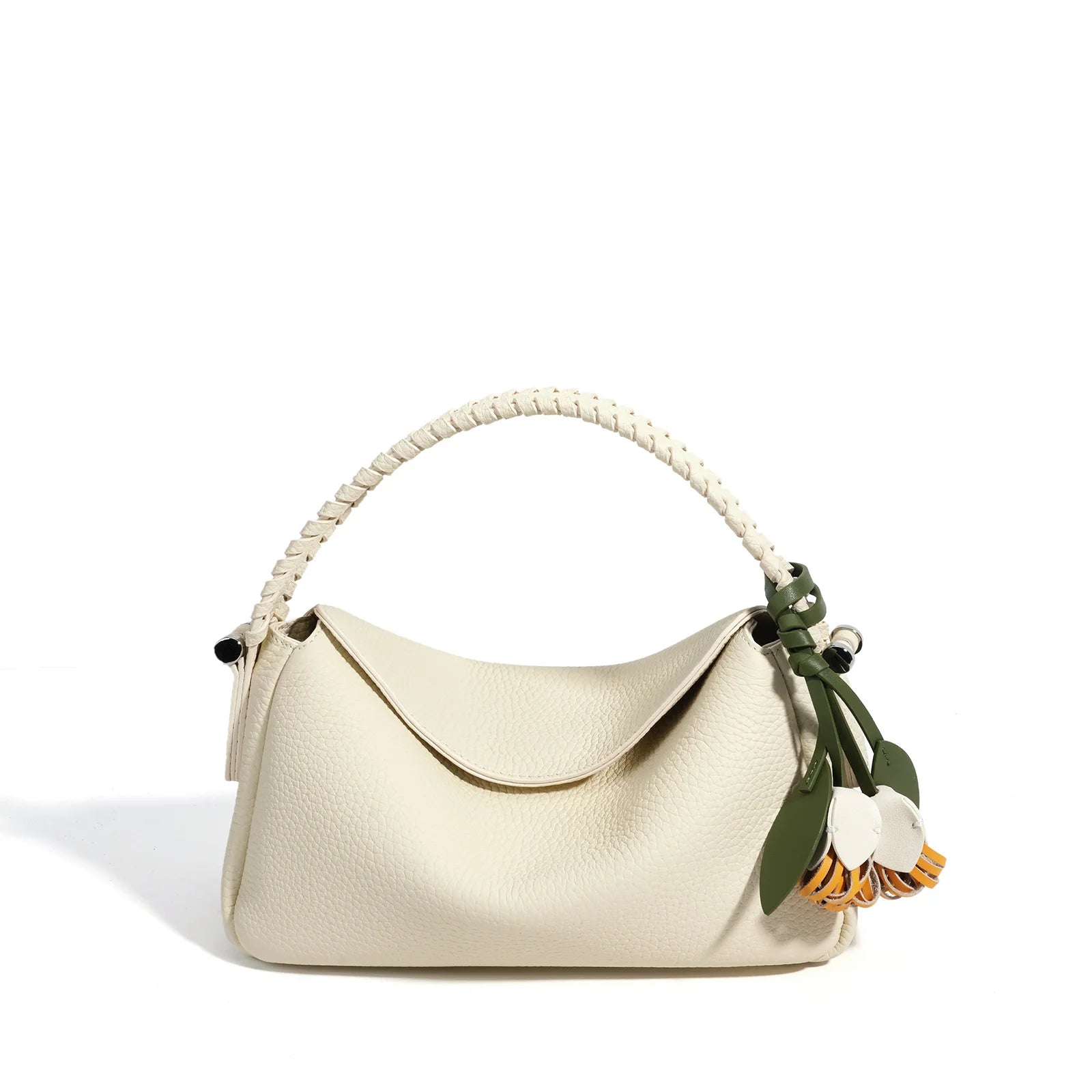 Sac à main Hobo en Cuir Véritable -Bandoulière & Épaule MYNELIA