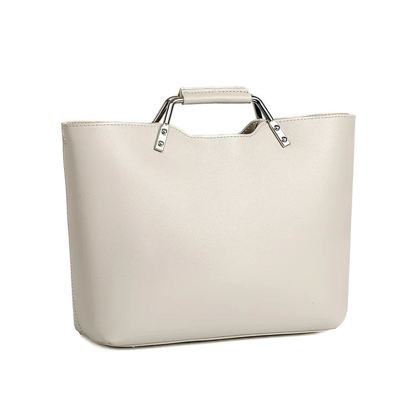 Sac Satchel Cuir Vache Véritable Doublure Coton