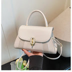 Sac  bandoulière PU Cuir Boucle Cadenas Femme