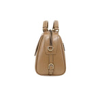 Zency Damen Handtasche aus echtem Leder Rindsleder Umhängetasche Große Boston Crossbody Satchel Für Mode Bolsa Zwei Riemen