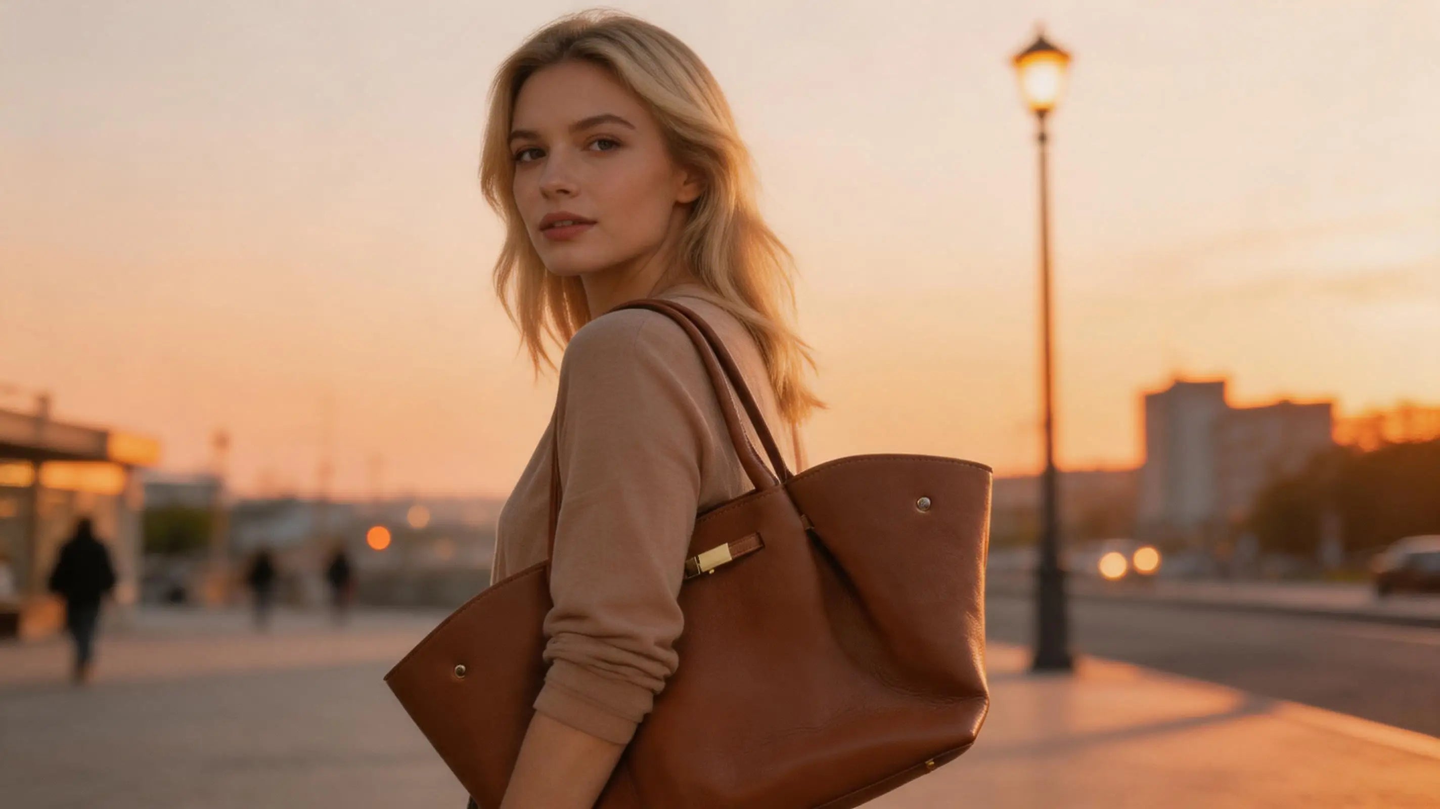 Women's large-capacity PU leather tote bag with lychee pattern, suitable for commuting, soft leather dumpling bag. MYNELIA