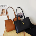Sac à main cabas City-Grande capacité – Cuir PU MYNELIA