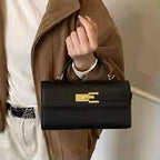 Sac à Main Femme Cadenas – Bandoulière Amovible | MYNELIA MYNELIA