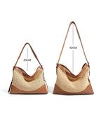 Sac à bandoulière Tote  Tressée Artisanale – Bohème Chic Été