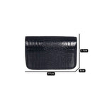 Sac banane en cuir PU – Forme coussin, Style vintage
