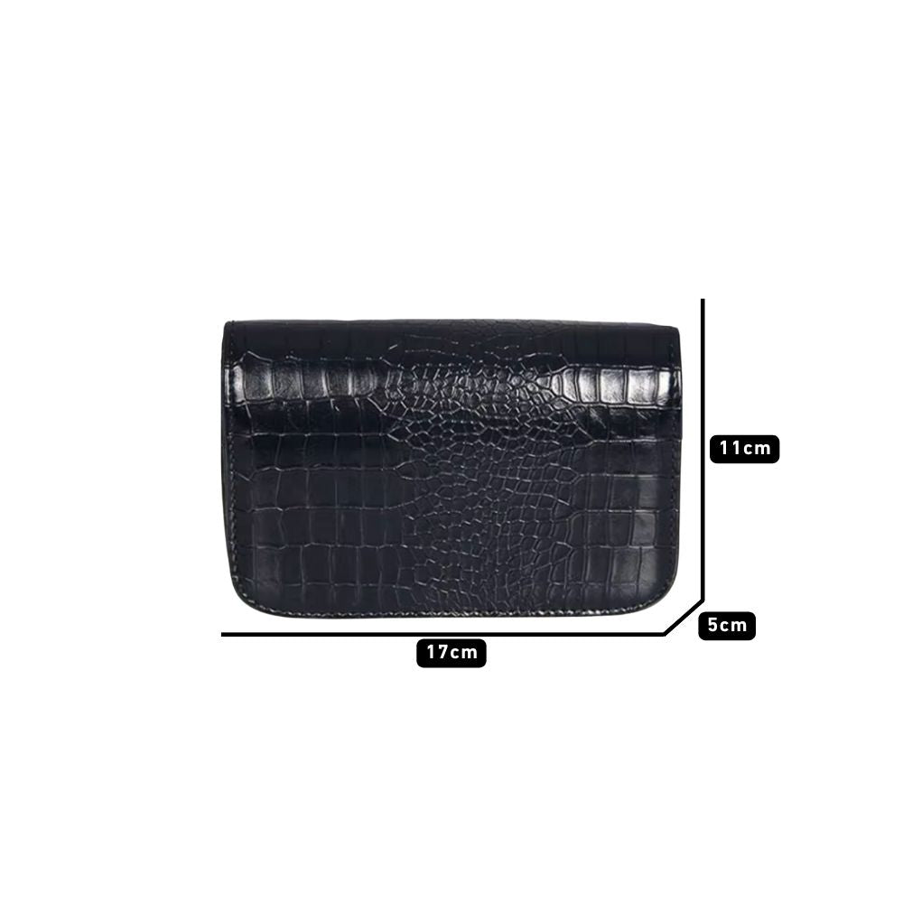 Sac banane en cuir PU – Forme coussin, Style vintage