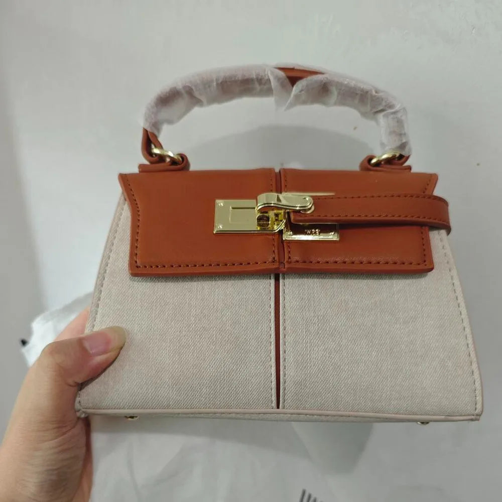 Sac à main trapézoïdal en cuir PU | Élégant & Polyvalent MYNELIA