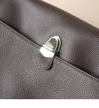 Sac en cuir véritable Satchel  Rabat Sequins