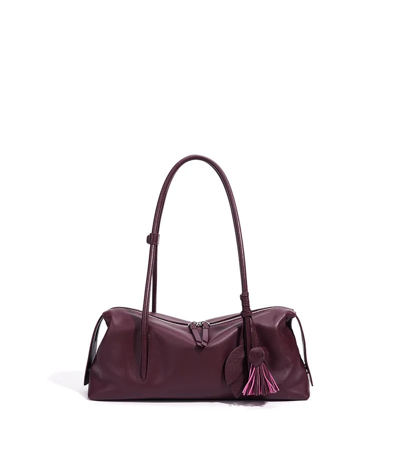 Sac bowling  cuir Femme – Souple grande capacité