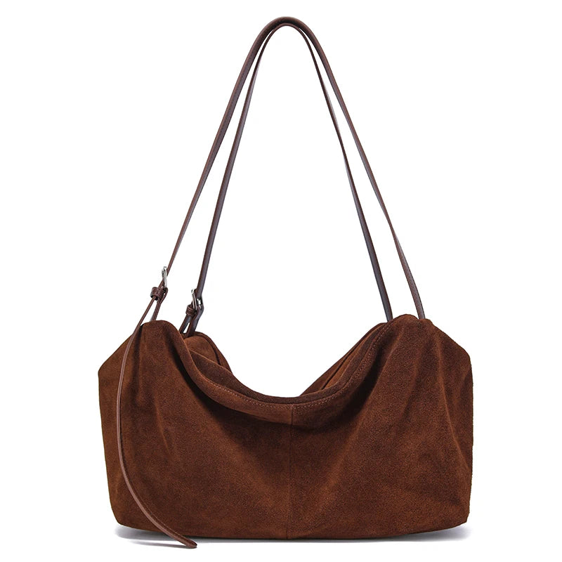 Sac bandoulièere femme en cuir de vache – Style Vintage Casual MYNELIA