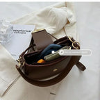 Sac bandoulière cuir PU – Boucle Magnétique