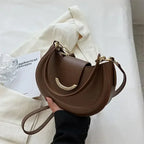 Sac bandoulière cuir PU – Boucle Magnétique