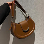 Sac bandoulière cuir PU – Boucle Magnétique