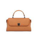 Sac à main en cuir grain Litchi Femme – Boucle Métal