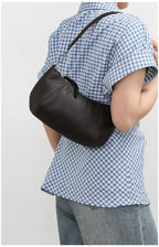 Sac rabat cuir véritable Femme – Sac Bandoulière Style Casual Chic