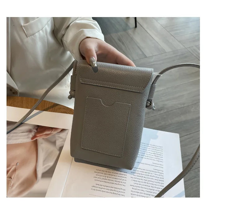 Sac en Cuir véritable – Style anglais rétro,Poche rabat