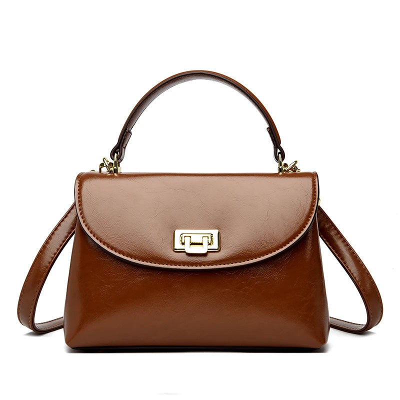Luxuriöse Umhängetasche mit großer Kapazität, mehrschichtig, hochwertiges Leder, Handtasche, Damen, Designer-Umhängetasche, Tragetasche für Damen
