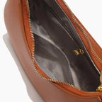Sac épaule femme demi-lune souple en simili cuir