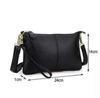Sac bandoulière Satchel Croisé Cuir Véritable Vintage Candy