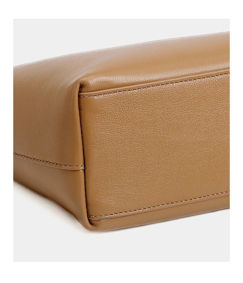 Sac Satchel Cuir Vache Véritable Doublure Coton