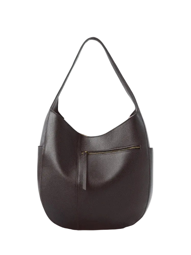 Grand sac Hobo  cuir véritable Femme – Style Européen Chic