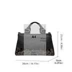 Sac à main en cuir grainé – Anse boucle & Bandoulière style casual chic