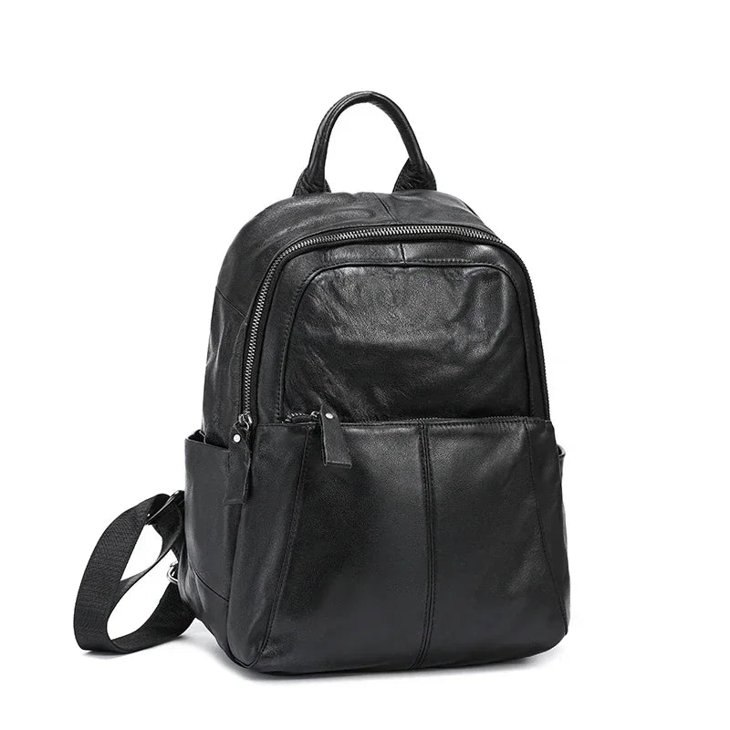 Sac à dos cuir véritable Femme — L'Essentiel Luxueux MYNELIA