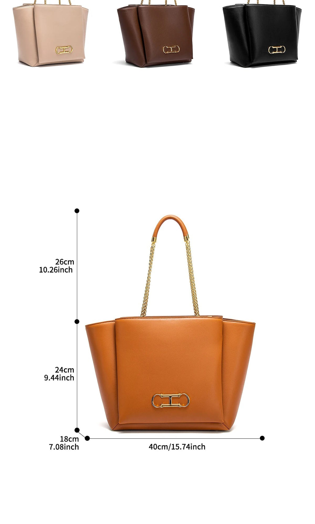 Tote Bag Femme Grande Capacité — L’Élégance du Quotidien MYNELIA