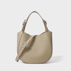 Sac seau cuir véritable  – Initiales Personnalisées