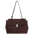 Sac  bandoulière Tote Femme en Cuir PU – Surpiqûres Décoratives, Automne-Hiver