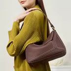 Sac à Main en Cuir Véritable – Design Géométrique MYNELIA