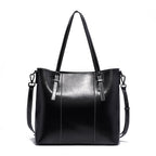 Damen Leder Tote Bag – Laptop & Reisefach